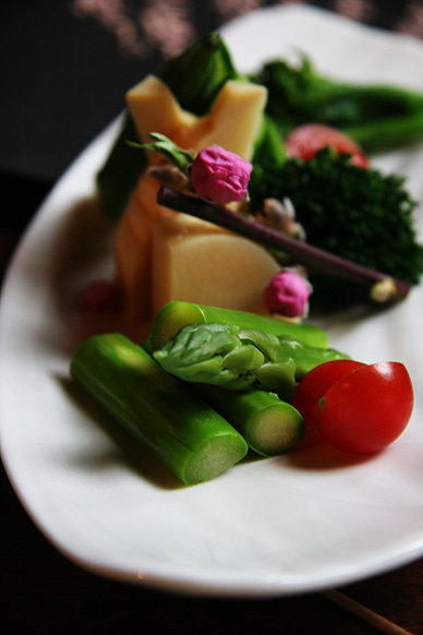 春野菜のサラダ