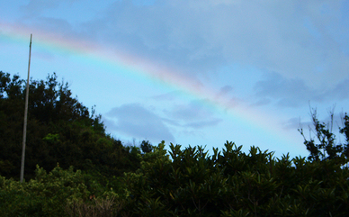 小豆島の虹