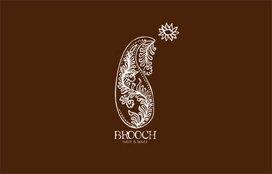 BROOCH ロゴ